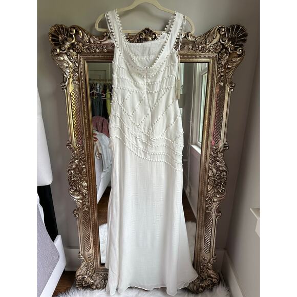 TULAROSA White Mandy Maxi Dress XS NEW NWT! - Picture 6 of 7